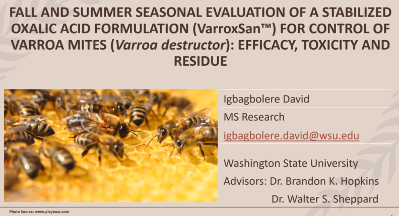 Igbagbolere's master defense title slide